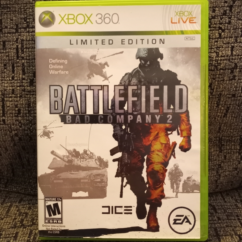 Battlefield Bad Company 2 Limited Edition for Xbox 360 FPS video game